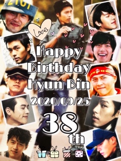 Happy Birthday Hyun Bin